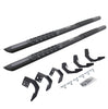Go Rhino V3429980T - V3 Series Aluminum Side Steps with Mounting Brackets - Textured Black