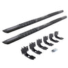 Go Rhino V3439980T - V3 Series Aluminum Side Steps with Mounting Brackets - Textured Black