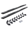 Go Rhino V3443580T - V3 Series Aluminum Side Steps with Mounting Brackets - Textured Black