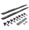 Go Rhino V3451687T - V3 Series Aluminum Side Steps with Mounting Brackets - Textured Black