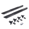 Go Rhino V3492752T - V3 Series Aluminum Side Steps with Mounting Brackets - Textured Black