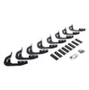 Go Rhino 69443973PC - RB20 Running boards - Complete Kit: RB20 Running board + Brackets - Protective Bedliner coating