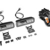 Go Rhino Go Rhino750600622SBS - Blackout Combo Series Lights - Pair of Sixline LED Spot Lights With Amber Accent - Black 750600622SBS