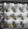 Go Rhino Go Rhino750300323FCS - Bright Series Lights - Pair of 4x3 Sideline Cube LED Flood Light Kit - Black 750300323FCS