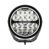 Go Rhino Go Rhino750800711DRS - Blackout Series Lights - 7" Round LED Driving Light With Daytime Running Lights - Black 750800711DRS