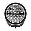 Go Rhino Go Rhino750800711SRS - Blackout Series Lights - 7" Round LED Spot Light Beam With Daytime Running Light - Black 750800711SRS