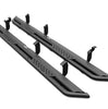 Go Rhino-DT4434T-Dominator Xtreme DT Steps W/Rocker Panel Bracket Kit-Text. Blk