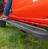 Go Rhino - 63443280ST - RB10 Slim Line Running Boards with Mounting Brackets Kit - Protective Bedliner coating