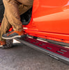Go Rhino - 69443280ST - RB20 Slim Line Running Boards with Mounting Bracket Kit - Protective Bedliner coating