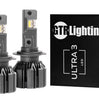 GTR Lighting Ultra 3.0 H7 LED Bulbs 4700LM 5750K Pair for H7 Fog Lights