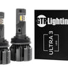 GTR Lighting Ultra 3.0 H9 LED Bulbs 4700LM 5750K Pair for H9 Fog Lights
