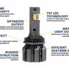 GTR Lighting Ultra 3.0 Yellow LED Bulbs Pair 4100LM 3000K For H11 Fog Lights