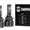 GTR Lighting Ultra 3.0 White 9005/HB3 LED Bulb Pair 4700LM 5750K with PWM Interface Modules