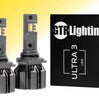 GTR Lighting Ultra 3.0 Yellow 9005/HB3 LED Bulbs Pair 4700LM 5750K Universal