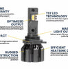 GTR Lighting Ultra 3.0 9012 LED Bulb Pair 4700LM 5750K For Low Beam Upgrade