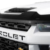 Husky Liners Aeroskin Hood Protector; Matte Black Low Profile 2877187