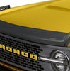 Husky Liners Aeroskin Hood Protector; Matte Black Low Profile 2021-2026 Ford Bronco 2877183