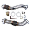 KC Turbos Upgraded Exhaust Manifolds & Odawgs Bellowed Up Pipes Kit For Early 1999 Ford 7.3L Powerstroke F-250/F-350/F-450/F-550 (E99)