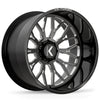 KG1 Forged Jacked Gloss Black Milled 24X14