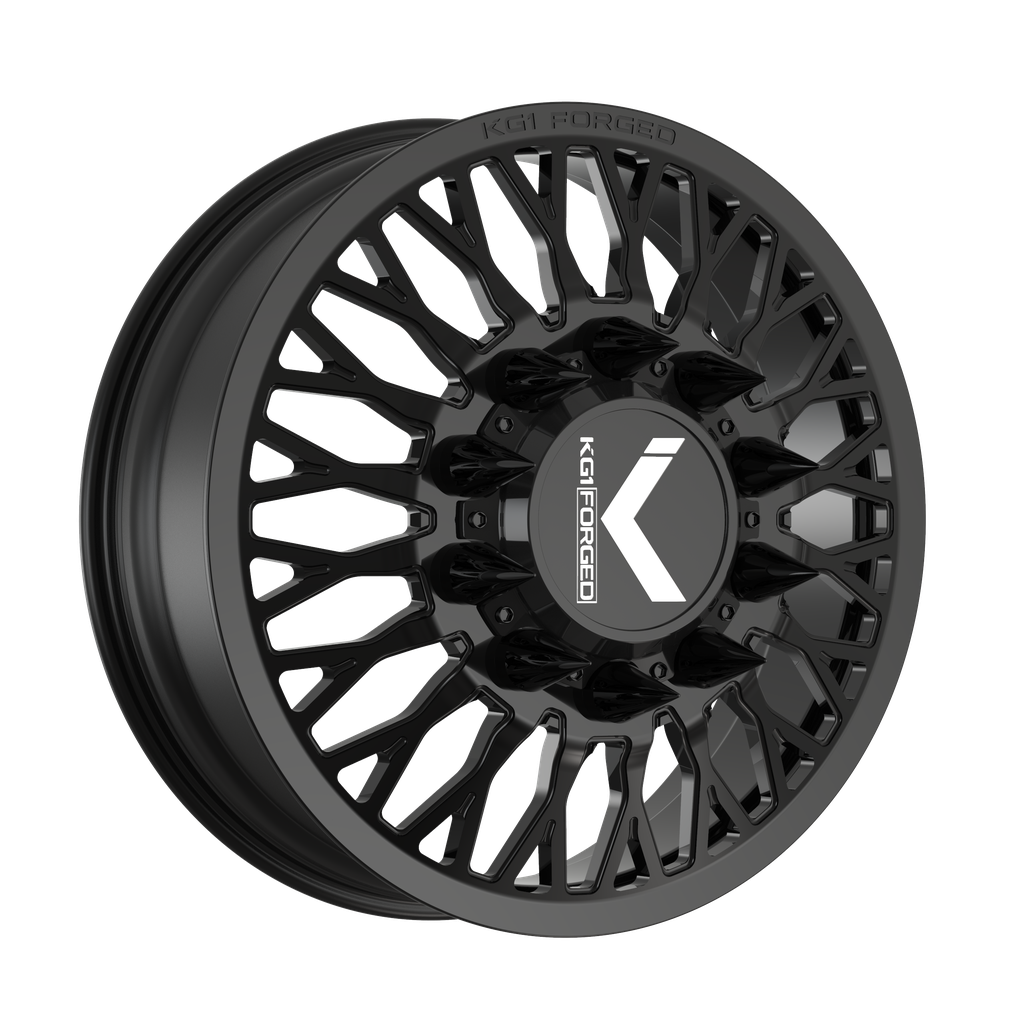 KG1 Forged Jacked-D Gloss Black 24X8.25