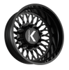 KG1 Forged Jacked-D Gloss Black 22X8.25