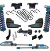 Superlift 4" Lift Kit - 23-25 F250/350 4WD w/ Dsl Eng - w/ Kng Frt Clvrs & Res Rr Shcks K1028KG