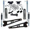 Superlift 4" Radius Arm Lift Kit - 23-25 F-250/F-350 4WD - Diesel - w/ Bilstein Shocks K1030B