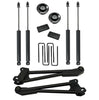 Superlift 2.5" Lift Kit - 19-24 Ram 3500 4WD w/ Superlift Shocks & Radius Arms K1040