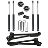 Superlift 2.5" Lift Kit - 19-24 Ram 3500 4WD w/ Superlift Shocks & Radius Arms K1040