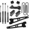 Superlift 2" Spacer Lift Kit - 23-25 Ford-F-250/F-350 4WD w/ Radius Arms & SL Shocks K1049