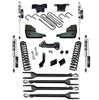 Superlift 4" 4-Link Lift Kit - 23-25 F-250/F-350 4WD - Diesel - w/Fox 2.0 Reservoir Shocks K1068FX