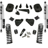 Superlift 4" Lift Kit w/ FOX 2.0 Res Shocks - 14-18 Ram 2500 4WD Diesel w/out Radius Arms K124FX