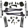 Superlift 4" Lift Kit w/ FOX 2.0 Res Shocks - 14-18 Ram 2500 4WD Diesel w/ Radius Arms K125FX