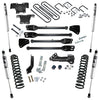Superlift 4" Lift Kit w/ FOX Shocks - 17-22 F250/350 4WD Diesel w/ 4-Link Arms K166F