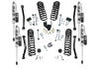 Superlift 4" Dual Rate Coil Lift Kit w/ Fox 2.0 Res Shocks - 18-25 Wrangler JLU 4WD - 4Dr K184FX