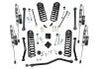 Superlift 4" Dual Rate Coil Lift Kit w/ Fox 2.0 Res Shocks - 20-25 Gladiator - Non Mojave K196FX