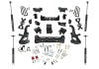 Superlift 6" Lift Kit - 20-25 Silv/Sierra 2500/3500HD 4WD - Knuckle Kit w/ Shadow Shocks K255S