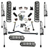 Superlift 4" Lift Kit - 07-18 Wrangler JK - 2-door - w/ FOX 2.0 Reservoir Shocks K927FX