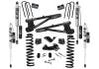 Superlift 4" Lift Kit w/ FOX 2.0 Reservoir Shocks - 05-07 F250/350 4WD Dsl w/RepRadiusArms K975FX