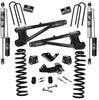 Superlift 4" Lift Kit w/ FOX 2.0 Reservoir Shocks - 05-07 F250/350 4WD Dsl w/RepRadiusArms K975FX
