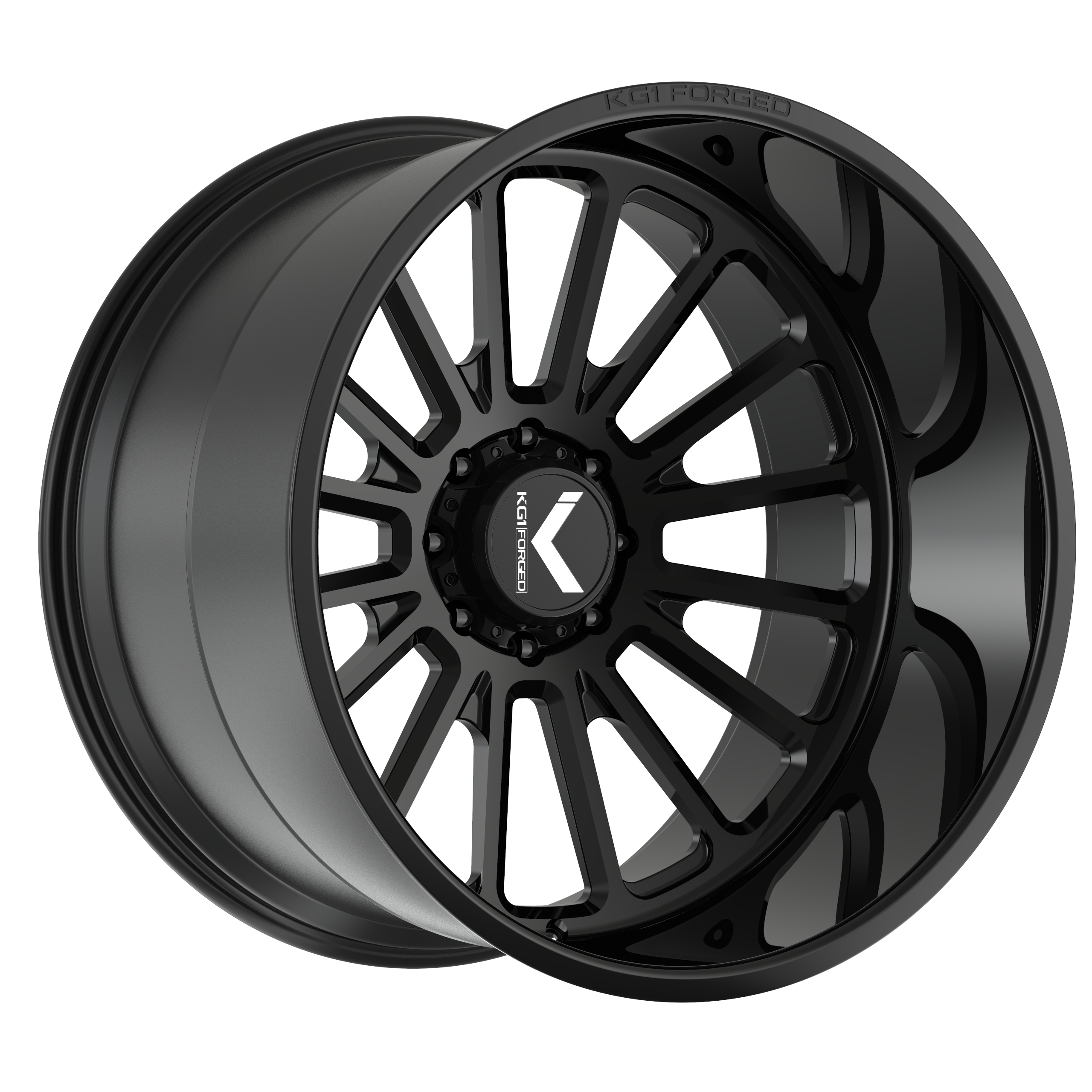 KG1 Forged Victor All Gloss Black 26X12