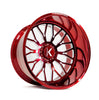 KG1 Forged Jacked Red Milled 26X16