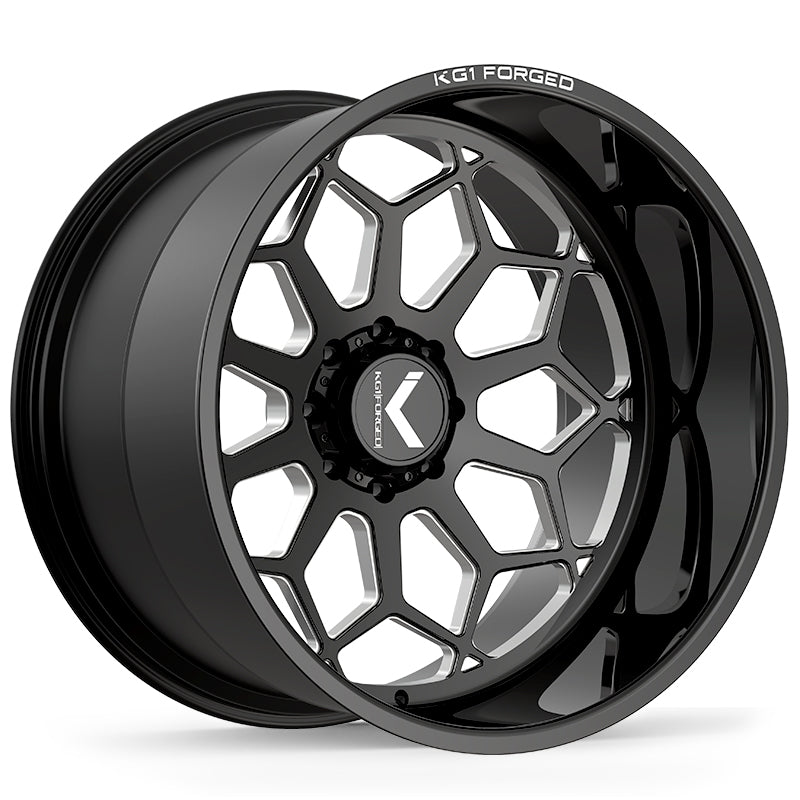 KG1 Forged Spreader Gloss Black Milled 26X16