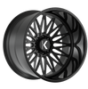 KG1 Forged Seismic (KC) Gloss Black 24X14
