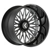 KG1 Forged Seismic (KC) Gloss Black Milled 26X16