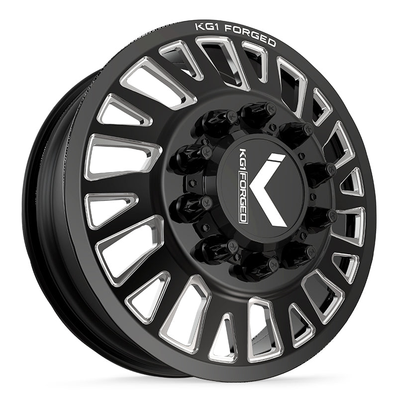 KG1 Forged Master-D Gloss Black Milled 26X8.25