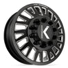 KG1 Forged Master-D Gloss Black Milled 22X8.25