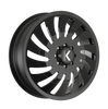 KG1 Forged Razor-D Gloss Black 24X8.25