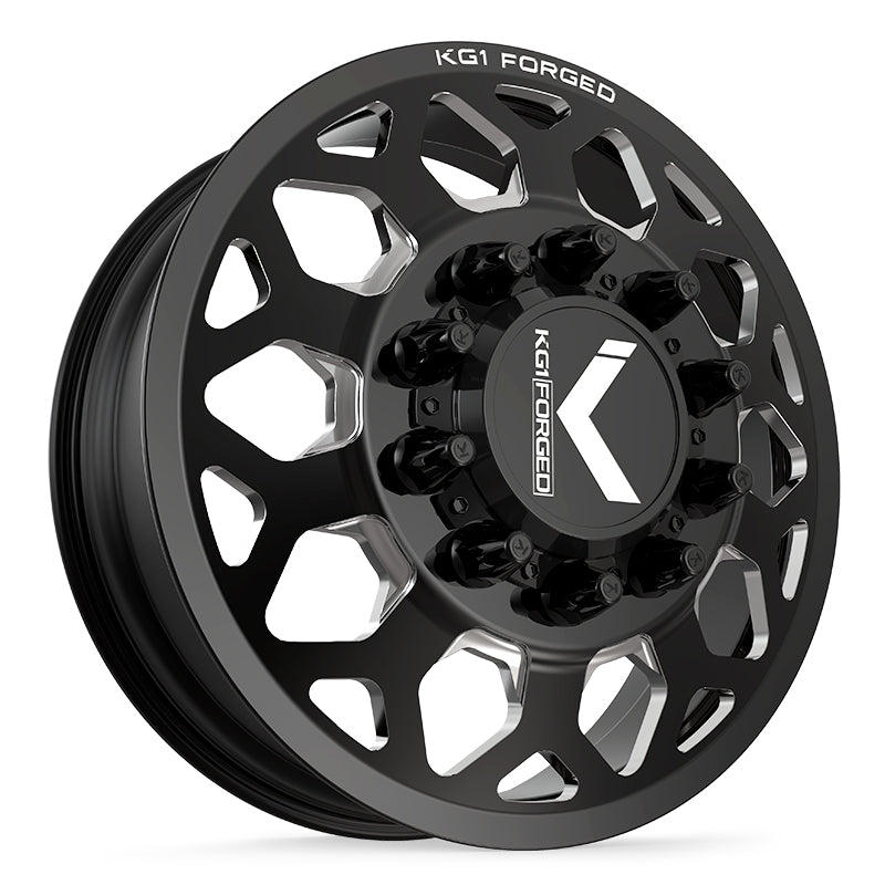 KG1 Forged Blitz-D Gloss Black Milled 22X8.25