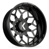 KG1 Forged Luxor-D Gloss Black Milled 26X8.25